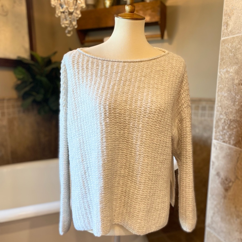 Lou & Grey size large cozy soft knit sweater